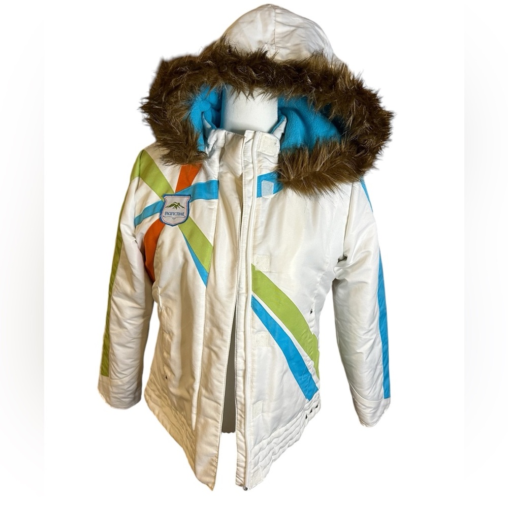 Vintage‎ Pacific Trail Parka coat removable hood size 14/16 so pretty!